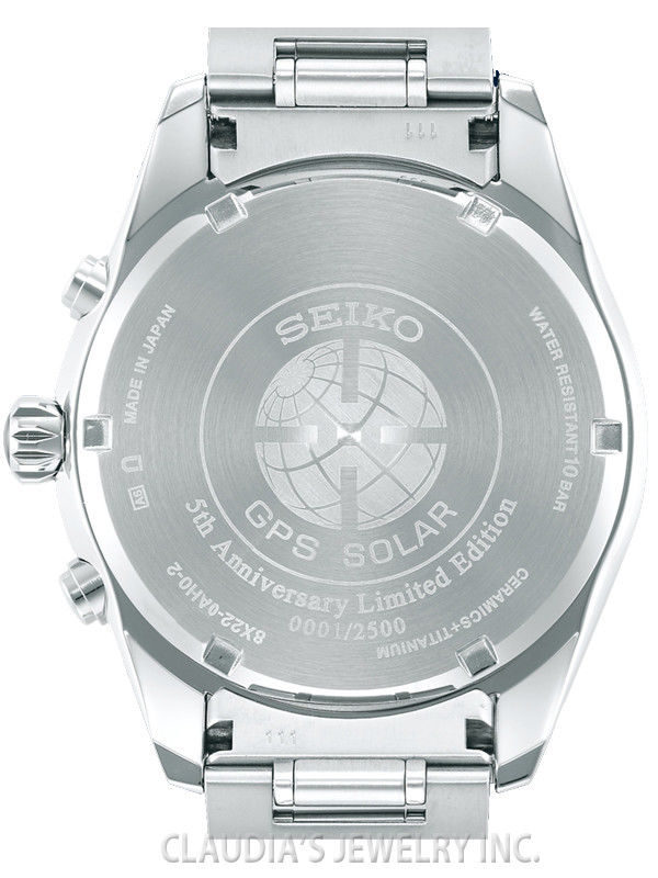 SEIKO ASTRON GPS SOLAR 5TH ANNIVERSARY LIMITED EDITION SSE117