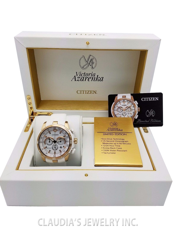 Citizen Watch Company Introduces Limited Edition Watch With Brand  Ambassador Victoria Azarenka 
