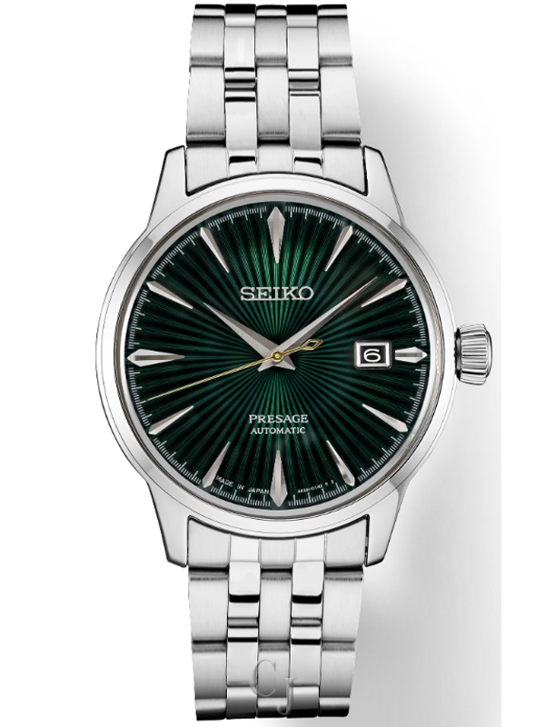 SEIKO PRESAGE COCKTAIL TIME AUTOMATIC GREEN DIAL SRPE15