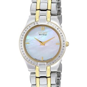 WOMEN’S CITIZEN ECO-DRIVE MOTHER OF PEARL DIAL EG3154-51D