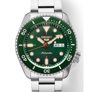 SEIKO 5 SPORTS AUTOMATIC GREEN DIAL SRPD63