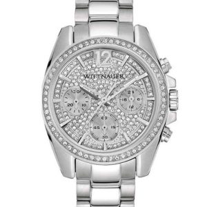 WITTNAUER WOMEN’S LUCY’S CHRONOGRAPH SILVER DIAL WATCH WN4077