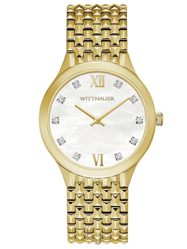 WITTNAUER WOMEN’S COSMOPOLITAN MOTHER-OF-PEARL DIAL WATCH WN4111