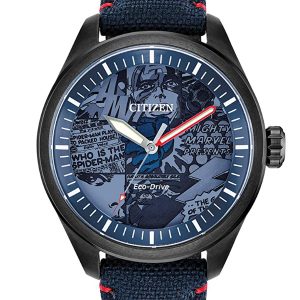 CITIZEN MARVEL HEROES BLUE DIAL MEN’S WATCH AW2037-04W