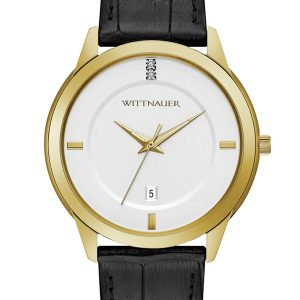 WITTNAUER MEN’S CONTINENTAL WHITE DIAL WATCH WN1021