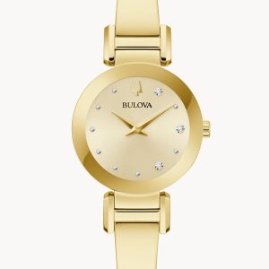 BULOVA MARC ANTHONY CHAMPAGNE DIAL WATCH 97P164