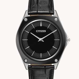 CITIZEN ECO-DRIVE ONE LIMITED EDITION BLACK DIAL WATCH AR5044-03E