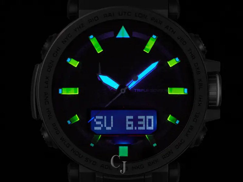 Reloj Casio Protrek PRG-351 para hombre PRG-600Y-2CR