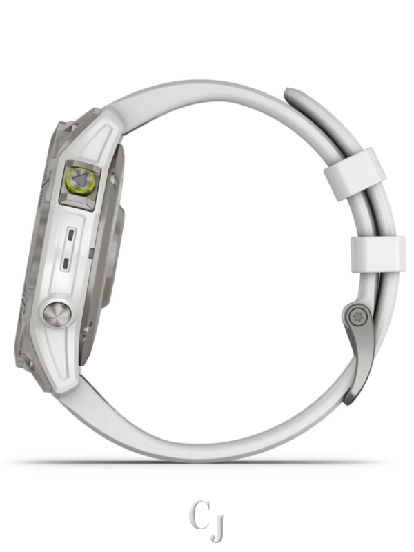 Epix Gen 2 Acier Silver, avec bracelet gris - Garmin Watch