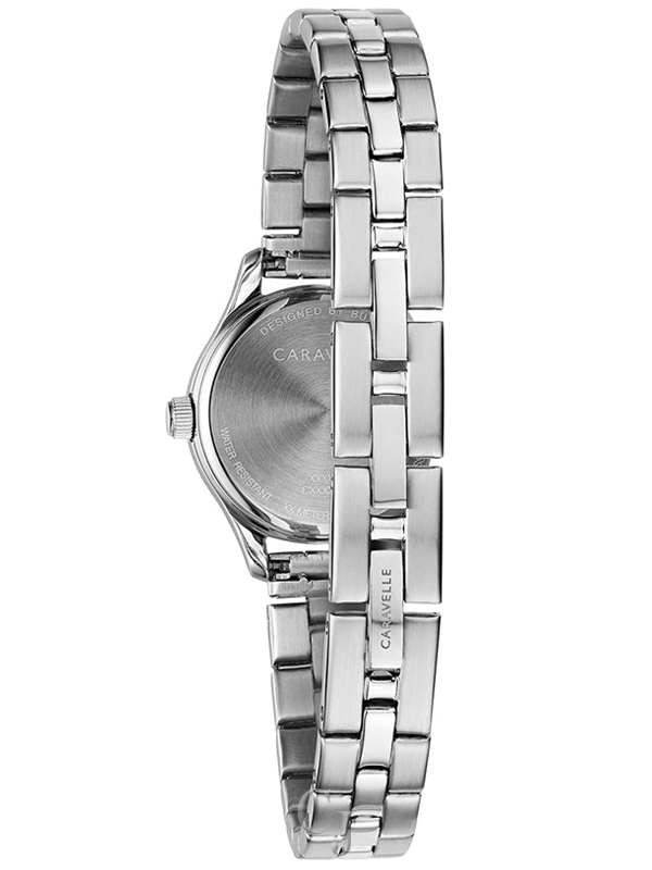 CARAVELLE BY BULOVA SILVER-TONE DIAL STAINLESS STEEL BRACELET