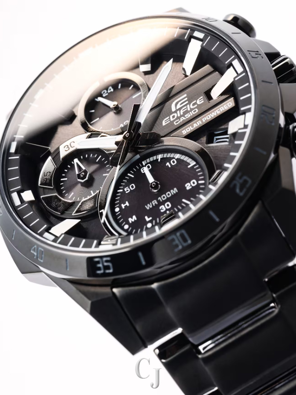 Men's Casio Edifice Solar Powered Chronograph Watch EQS940DB-1A