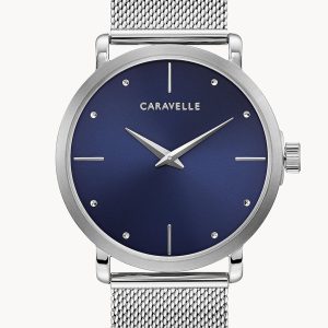 CARAVELLE BY BULOVA MIN MAX BLUE DIAL MEN’S WATCH 43A149