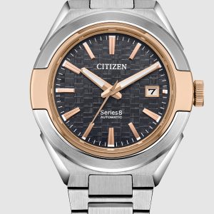 CITIZEN AUTOMATIC SERIES8 870 GRAY DIAL STAINLESS STEEL MEN’S WATCH NA1034-51H