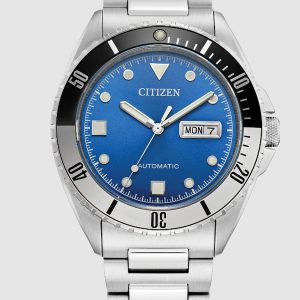CITIZEN SPORT AUTOMATIC BLUE DIAL STAINLESS STEEL MEN’S WATCH NH7530-52M