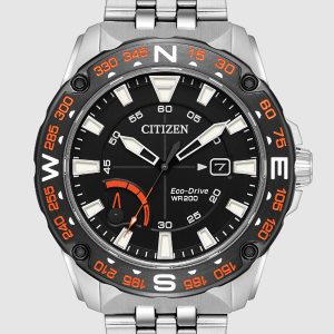 CITIZEN PRT BLACK DIAL MEN’S WATCH AW7048-51E