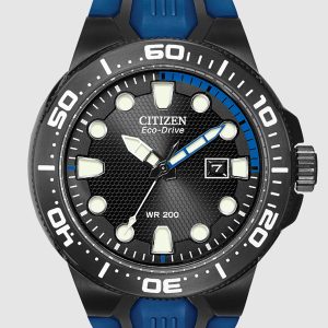 CITIZEN SCUBA FIN GRAY DIAL MEN’S WATCH BN0097-02H