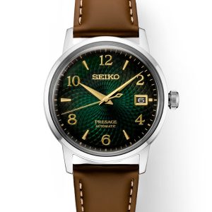 SEIKO PRESAGE GREEN DIAL MOJITO EDITION MEN’S WATCH SRPE45