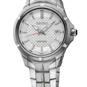Seiko Coutura Silver Dial Quartz Stainless Steel Men’s Watch SUR565