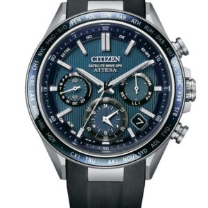 Citizen Attesa Eco-Drive Satellite Wave GPS Blue Dial Men’s Watch CC4050-18L