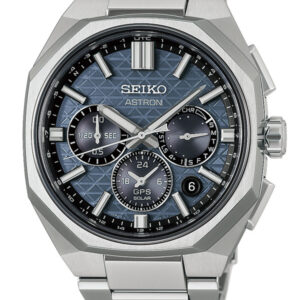 Seiko Astron GPS Solar Dual-Time Chronograph Titanium HAB001