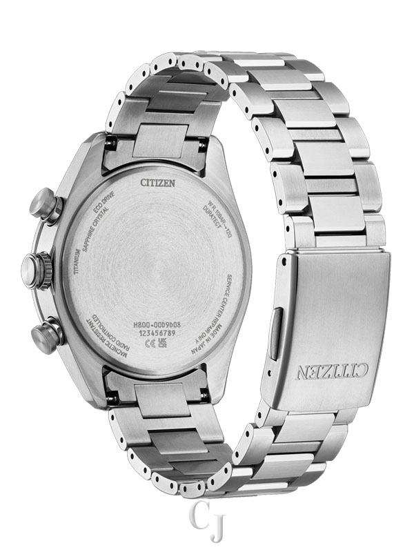 Citizen Attesa Eco-Drive Atomic Timekeeping White Dial Super