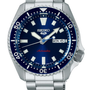 Seiko 5 Sports SKX Series Automatic Blue Dial Stainless Steel Watch SRPL83