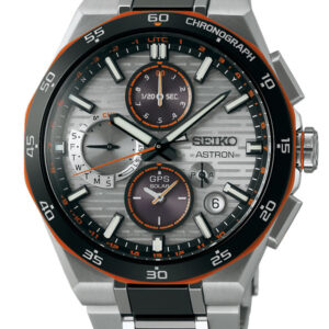Seiko Astron GPS Solar Dual-Time Chronograph Limited Edition Watch SSH183