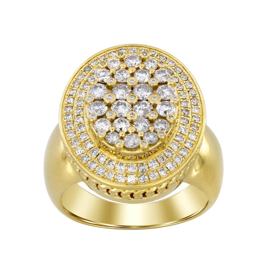 Round Gold Signet Ring – RoseGold & Black Pty Ltd